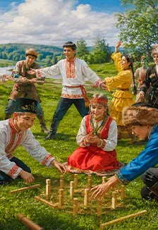 Афиша: Мир традиционных игр народов России. Интерактивный лекторий в Саранске 31 июля 2026