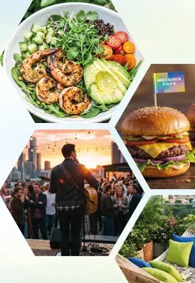 Афиша: «Мозаика» Гастрофестиваль. Вкусы на крыше в Москве 21 августа 2026