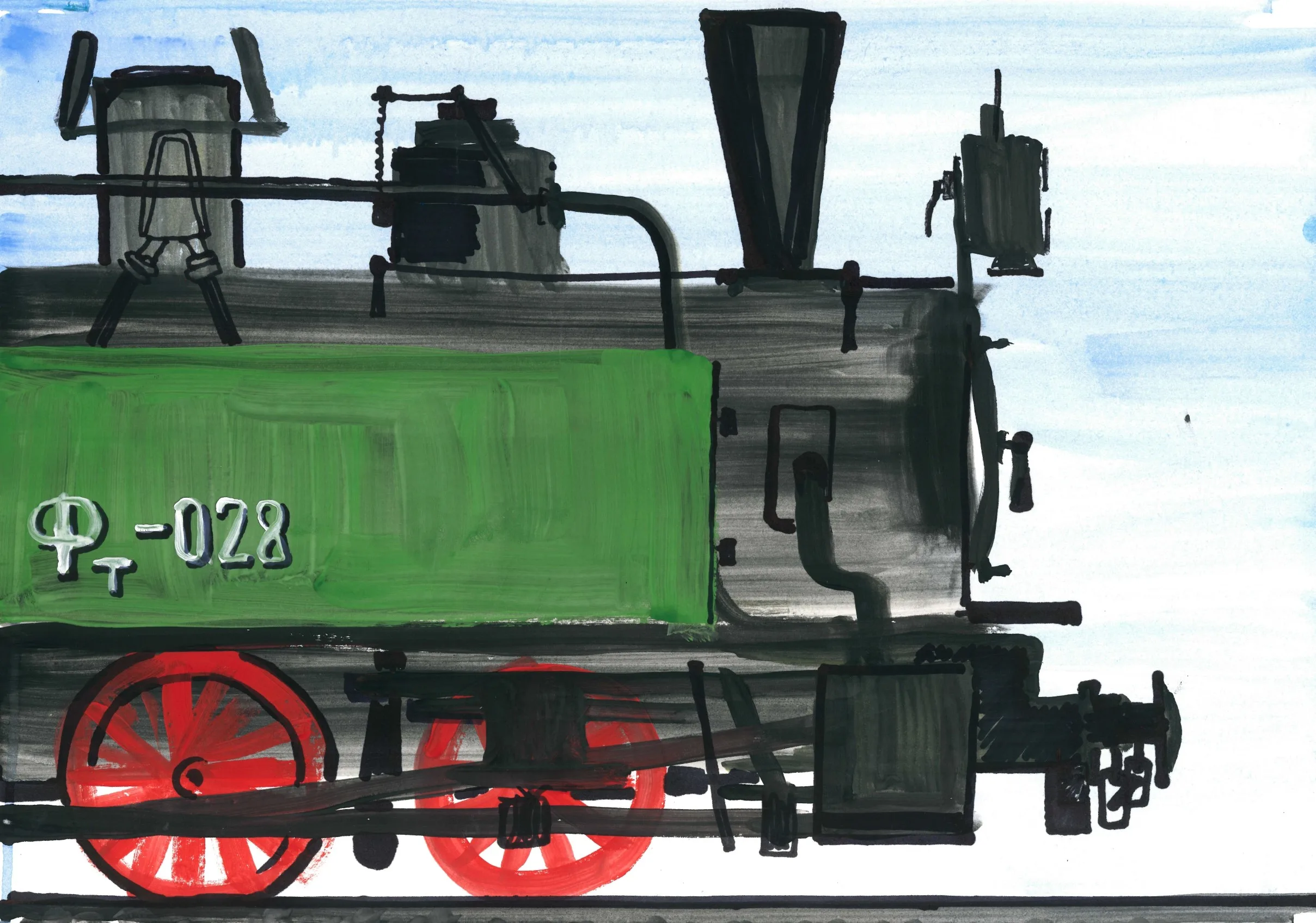 Афиша: Рисуем технику в Москве 28 апреля 2026