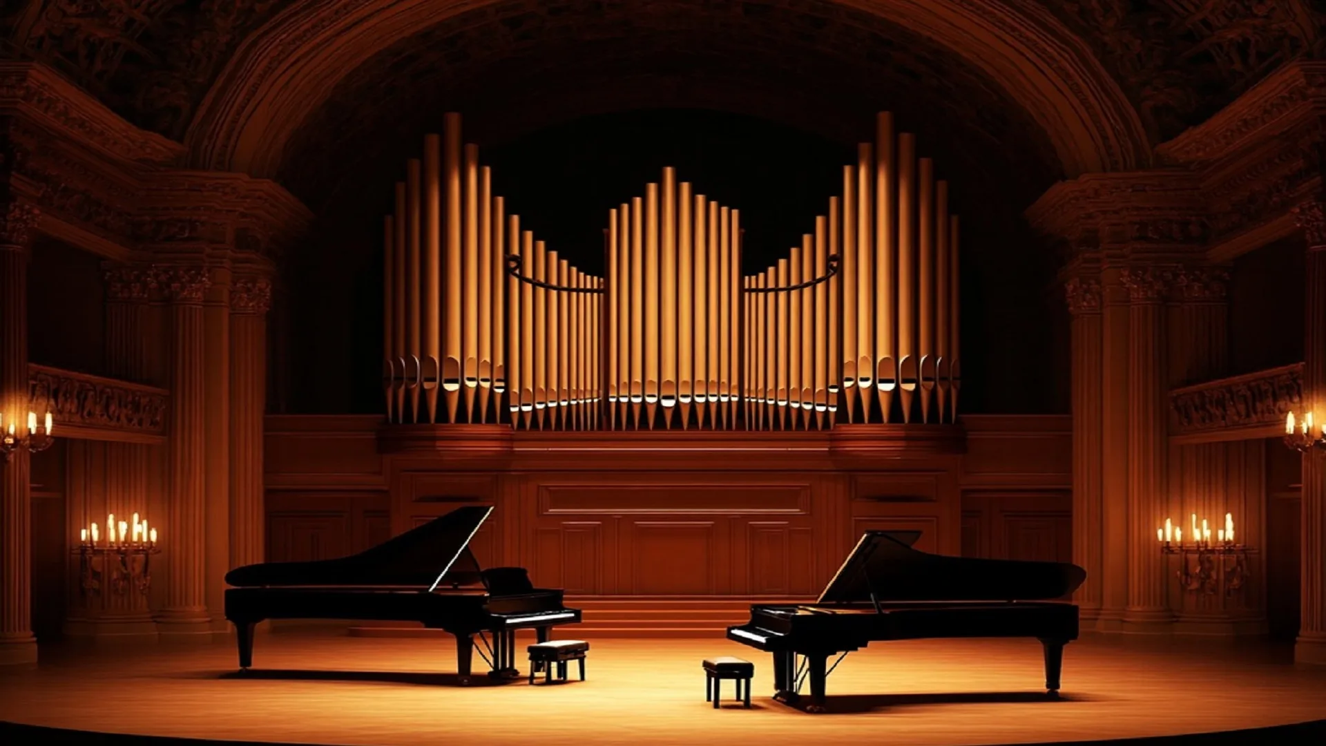 Афиша: Шоу двух роялей и органа в Санкт-Петербурге 18 апреля 2026