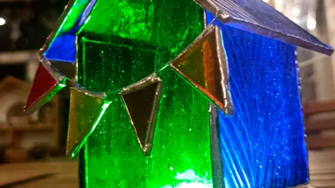 Афиша: Мастер класс Витражный Домик в технике витража Тиффани в Санкт-Петербурге 29 июля 2026