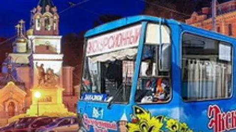 Афиша: Экскурсионный трамвай-кафе в Нижнем Новгороде 12 июня 2026