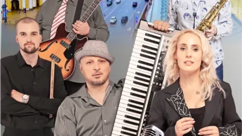 Афиша: Jazz & Blues — Штейн-квинтет — Хит вечеринка с фуршетом на крыше Невского в Санкт-Петербурге 13 июня 2026