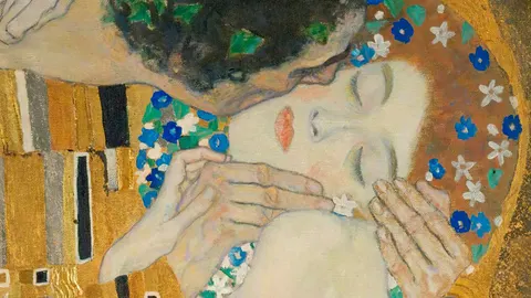 Афиша: Мастер-класс по живописи «Густав Климт — Поцелуй. Картина с золотой поталью» в Москве 13 июня 2026