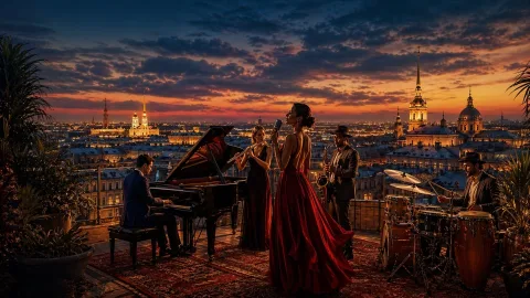 Афиша: Огненный Latina Jazz. Музыка латинской Америки в Санкт-Петербурге 14 июня 2026