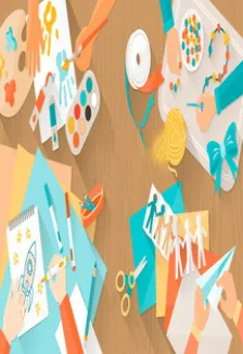 Афиша: Разноцветная открытка. Мастер-класс в Туле 11 июня 2026