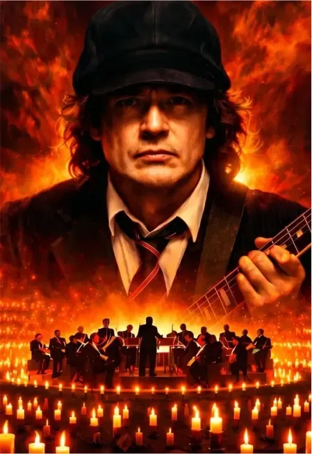 Афиша: Симфония AC/DC при свечах в Красноярске 19 сентября 2026